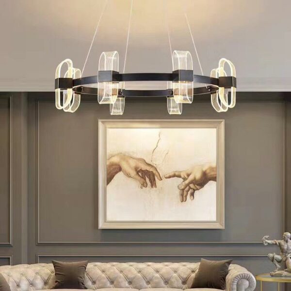 Đèn chùm thả nghệ thuật cao cấp TH 8125